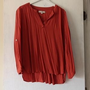 Loft blouse size large